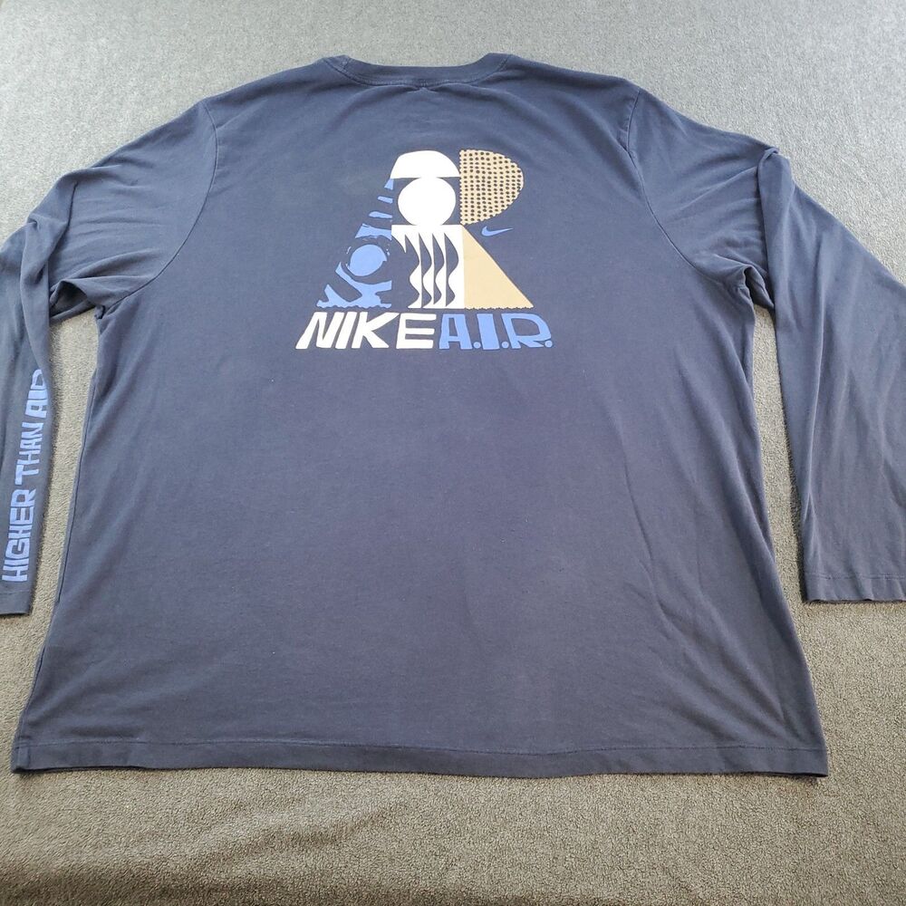 Nike Dri-Fit A.I.R Cody Hudson Shirt Men 2XL Running Long Sleeve CI8070-451 Blu